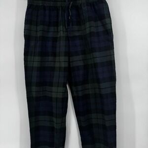 Goodfellow Co Plaid Flannel Pajama Pants Lounge Sleepwear Men Sz S Elastic Waist